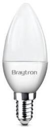 BRAYTRON LED gyertya izzó E14 3000K 7W (BR-7W.C37.E14.3)