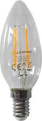 Lumen Ledes izzó COG Gyertya formájú E14 2W Átlátszó Hideg fehér 5800k 230V (13-140120)