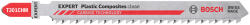 Bosch EXPERT ‘Plastic Composites Clean’ T 301 CHM szúrófűrészlap, 3 db 2608900566 (2608900566)