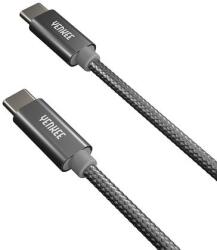 YENKEE Кабел Yenkee USB Type-C към USB Type-C, 1 m, сив (35055949)