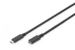 ASSMANN AK-300210-015-S cabluri USB 1, 5 m USB 2.0 USB C Negru (AK-300210-015-S)