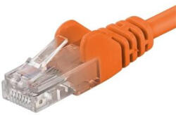 PremiumCord Patch kábel UTP RJ45-RJ45 szint CAT6, 0, 25m, narancssárga (sp6utp002E)