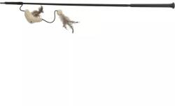 TRIXIE Játék Macska Pálca XXL Hal Figurával, Macskamentával 65cm (45484) - grandopet