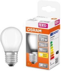 OSRAM E27 LED Star kisgömb 2, 5W 250lm 2700K melegfehér 300° opál - 25W izzó helyett (4058075436442)