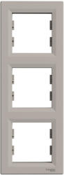 Schneider Electric Asfora - EPH5810369 - Hármas keret, függőleges, bronz (EPH5810369)