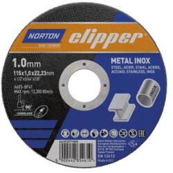 Norton - Disc de taiere metal/inox A60S, 115x1x22.23mm [66253371505] (66253371505)