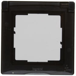 Legrand 721444 Suno 1-es keret, IP44, fekete (721444)