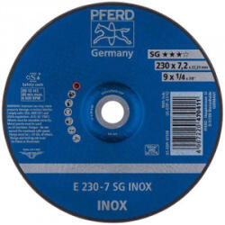 Pferd - Disc de slefuit pentru V2A A30NSG 115x7.2mm [E115-7A30NSG-INOX] (E115-7A30NSG-INOX) - bricolaj-mag