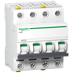 Schneider Electric Schneider kismegszakító 4P C 63A 6kA iC60N ACTI9 (A9F04463) (A9F04463)