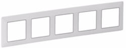 Legrand Valena Life 5-ös keret, tetszőleges fehér-króm - 754035 (754035)