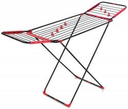 Heinner Uscator de rufe Heinner HR-DGR-17009, 17.5m + accesorii de prindere ciorapi si lenjerie intima (Negru/Rosu) (HR-DGR-17009)