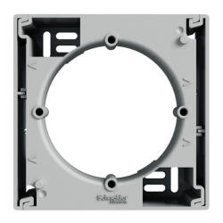 Schneider Electric Asfora - EPH6100161 - Egyes kiemelőkeret, vízszintesen sorolható, alu (EPH6100161)