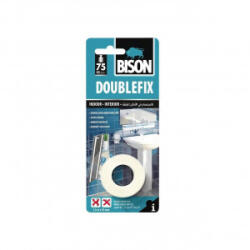 BISON - Double Fix banda adeziva int 1, 5mx19mm bl [400027] (400027) - bricolaj-mag