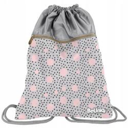 PASO BeUniq zsinóros hátizsák, tornazsák - Pink Dots (PPDO21-713) (PPDO21-713)
