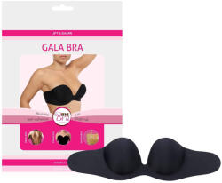 Bye Bra Gala D - rejtett Push-up melltartó (fekete) - szexaruhaz