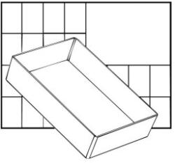 Raaco - Insertie A6, 47x109x157mm [RA105576] (RA105576)