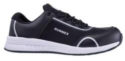 Runnex - Pantofi SportStar, ESD, S1Ps, negru/alb, mas. 45 [5113/45] (5113/45)