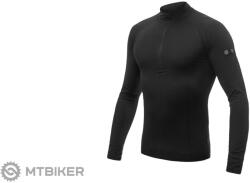 Sensor MERINO ACTIVE póló, fekete (L) - mtbiker - 33 199 Ft