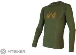 Sensor MERINO DF CAMP aláöltözet, safari green (XL)