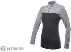 Sensor MERINO BOLD női póló, antracit/hideg szürke (S)