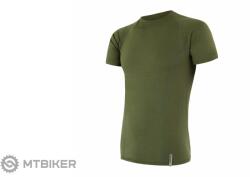 Sensor MERINO ACTIVE póló, szafari zöld (M) - mtbiker - 26 199 Ft