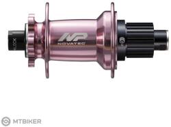 Novatec XD602SB/A-B12-MSHátsó agy, 6 lyukú, 32 lyukú, 12x148 mm, Shimano MS, eloxált rózsaszín, OEM