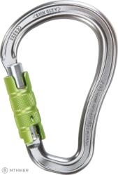 Climbing Technology Mászótechnika Axis HMS TG (triplex gate) karabiner, szürke/zöld