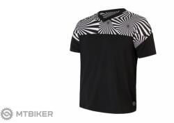 Sensor HELIUM jersey, fekete/geometrikus (XL)