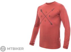Sensor MERINO ACTIVE SNSR póló, terrakotta (L) - mtbiker - 33 099 Ft