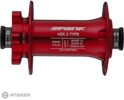 SPANK HEX J-TYPE Boost F15/20, 32 lyukú első agy, piros