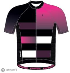 SILVINI Mazzani gyerek mez, black/fuchsia (158-164)