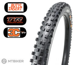 Maxxis Shorty 29x2.40" WT DH 3C MaxxGrip külső gumi, TR, kevlárperemes