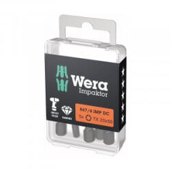 Wera - Set biti de impact 1/4" DIN3126, E6.3, T20x50mm, 5 bucati [5157664001] (5157664001)