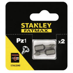 STANLEY - Bit PZ1 x 25mm, 2 bucati [STA62040-XJ] (STA62040-XJ)