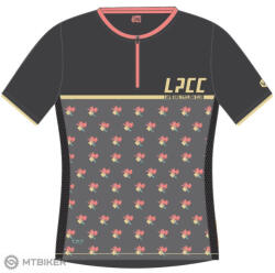 Lapierre Zip Flower női trikó, fekete/narancs (S)