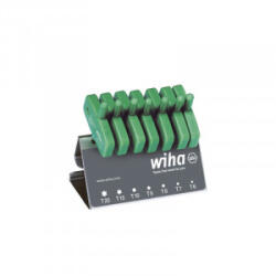 Wiha - Set chei Torx in L scurte, in suport, 8 piese [WH25624] (WH25624) - bricolaj-mag Cheie imbus