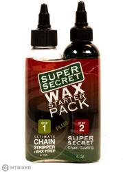 SILCA Chain Stripper + Super Secret zsíroldó és láncviasz, 120/120 ml