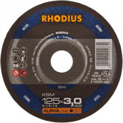 Rhodius - Disc de taiere KSM 125 x 3.0mm [200543] (200543)