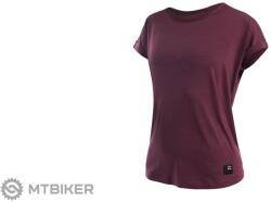 Sensor MERINO AIR traveller női póló, port piros (M) - mtbiker - 26 199 Ft