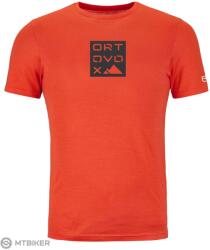 ORTOVOX 185 Merino Square ing, Hot Orange (XL)