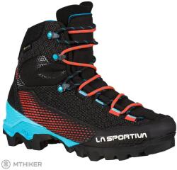 La Sportiva Aequilibrium ST GTX® női túrabakancs, black/hibiscus (EU 38)