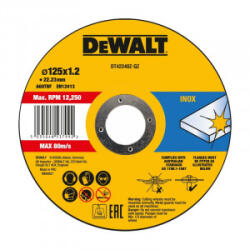 DEWALT - Disc debitare inox, 115x22.23x1.2mm [DT42340Z-QZ] (DT42340Z-QZ)