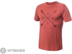Sensor MERINO ACTIVE SNSR póló, terrakotta (L) - mtbiker - 29 199 Ft