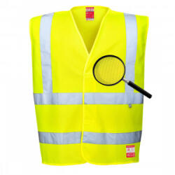 Portwest - Vesta HI-VIS antistatica si ignifuga, galben, mas. XL [FR71YER-XL] (FR71YER-XL)