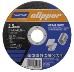 Norton - Disc de taiere metal/inox A30S, 125x2.5x22.23mm [66253371510] (66253371510)