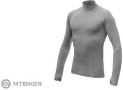 Sensor Merino Bold Roll Neck póló, hideg szürke (M)