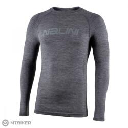 Nalini Wool Thermal LS alsóing, fekete/szürke (S-M)