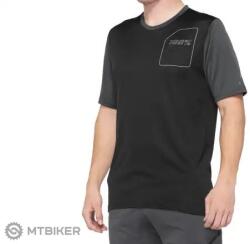 100 100% Ridecamp rövid ujjú mez, fekete/charcoal (M)
