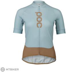 POC Essential Road Logó női mez, ásványkék/jasperbarna (XL)