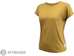 Sensor MERINO AIR traveler női póló, mustár (XL)